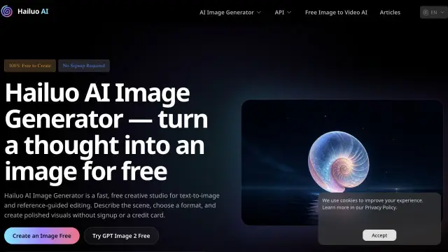 Hailuo AI Image Generator: Image generation & design